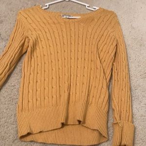 v-neck sweater
